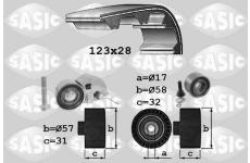 Sada ozubeného remeňa SASIC 1756030