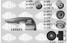 Sada ozubeného remeňa SASIC 1756059