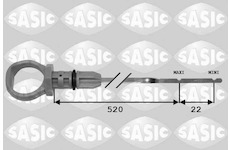 Odměrka hladiny oleje SASIC 1940002