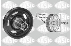 Řemenice, klikový hřídel SASIC 2150055