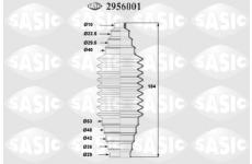 Manżeta riadenia SASIC 2956001