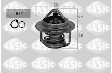 Termostat, chladivo SASIC 3300009