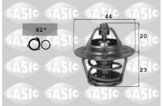 Termostat, chladivo SASIC 3306013