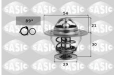 Termostat, chladivo SASIC 3371971