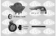 Vodní pumpa + sada ozubeného řemene SASIC 3900002