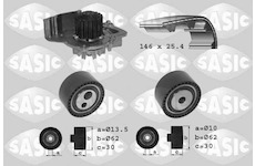 Vodní pumpa + sada ozubeného řemene SASIC 3900008