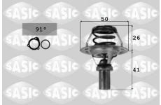 Termostat chladenia SASIC 4000361