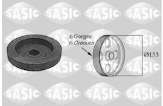 Řemenice, klikový hřídel SASIC 5150G30