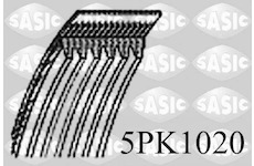 ozubený klínový řemen SASIC 5PK1020