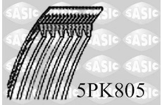 ozubený klínový řemen SASIC 5PK805