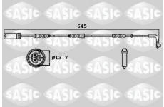 Vystrazny kontakt, opotrebeni oblozeni SASIC 6236003