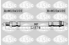 Brzdová hadice SASIC 6600010