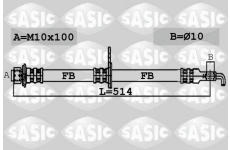 Brzdová hadice SASIC 6600019