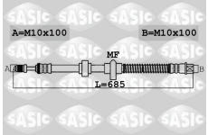 Brzdová hadice SASIC 6600057