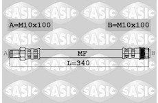 Brzdová hadice SASIC 6604011