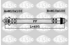 Brzdová hadice SASIC 6604030