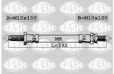 Brzdová hadice SASIC 6606001