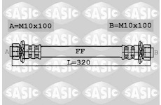 Brzdová hadice SASIC 6606059