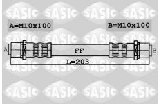 Brzdová hadice SASIC 6606060