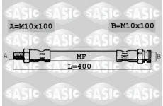 Brzdová hadice SASIC 6606063