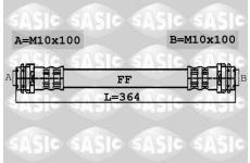 Brzdová hadice SASIC 6606072