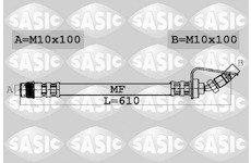 Brzdová hadice SASIC 6606075