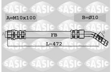 Brzdová hadice SASIC 6606081