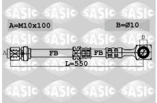 Brzdová hadice SASIC 6606099