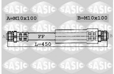 Brzdová hadice SASIC 6606118