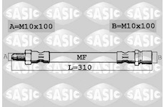 Brzdová hadice SASIC 6606124
