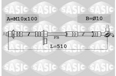 Brzdová hadice SASIC 6606141
