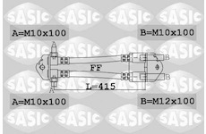 Brzdová hadice SASIC 6606195