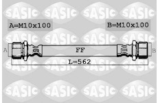 Brzdová hadice SASIC 6606203