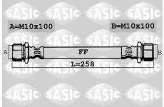 Brzdová hadice SASIC 6606204