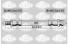 Brzdová hadice SASIC 6606217