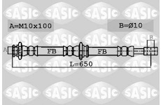 Brzdová hadice SASIC 6606253