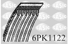 ozubený klínový řemen SASIC 6PK1122