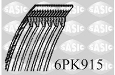 ozubený klínový řemen SASIC 6PK915