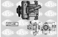 Hydraulické čerpadlo, řízení SASIC 7076040