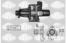 Hydraulické čerpadlo, řízení SASIC 7076043