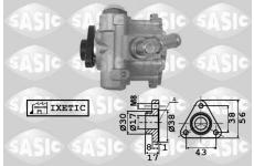 Hydraulické čerpadlo, řízení SASIC 7076051