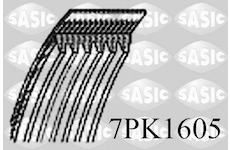 ozubený klínový řemen SASIC 7PK1605