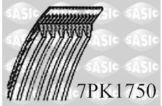 ozubený klínový řemen SASIC 7PK1750