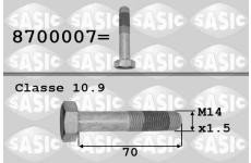 Skrutka remenice SASIC 8700007