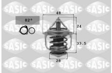 Termostat, chladivo SASIC 9000317