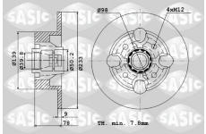 Brzdový kotouč SASIC 9004209J