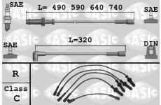 Sada kabelů pro zapalování SASIC 9280004
