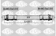 Brzdová hadice SASIC SBH0171