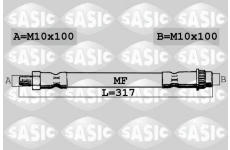 Brzdová hadice SASIC SBH4094