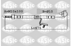 Brzdová hadice SASIC SBH6320